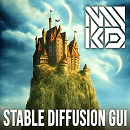 NMKD Stable Diffusion GUI Logo